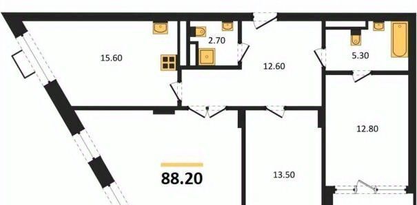 квартира г Воронеж р-н Железнодорожный ул Остужева 52/5 фото 1