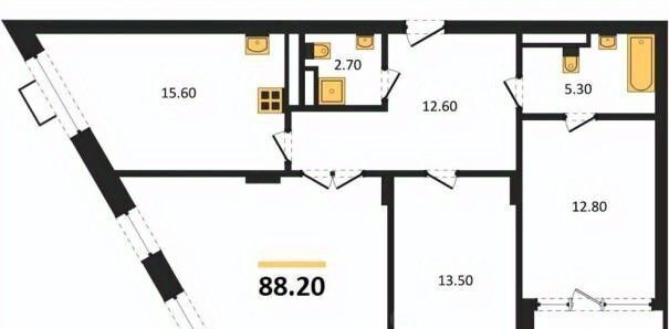квартира г Воронеж р-н Железнодорожный ул Остужева 52/5 фото 1