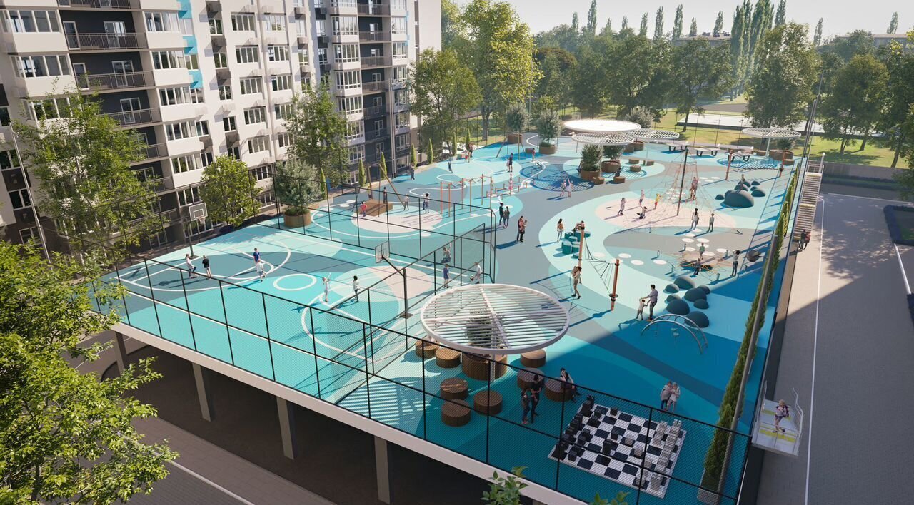 квартира г Новороссийск р-н Центральный ул Куникова 1 блок-секции 6-9 фото 6