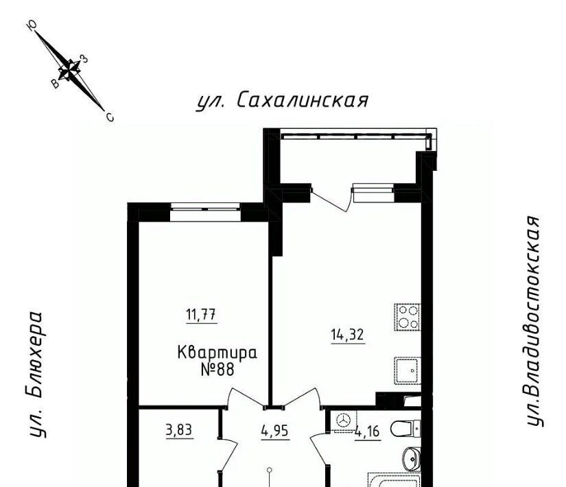 квартира г Екатеринбург Машиностроителей ул Кронштадтская 30 фото 1