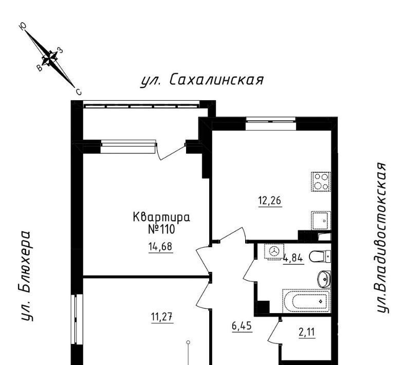 квартира г Екатеринбург Машиностроителей ул Кронштадтская 30 фото 1
