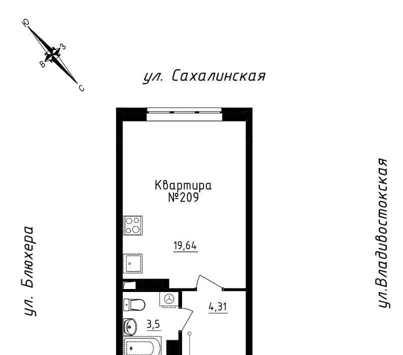 квартира г Екатеринбург Машиностроителей ул Кронштадтская 30 фото 1