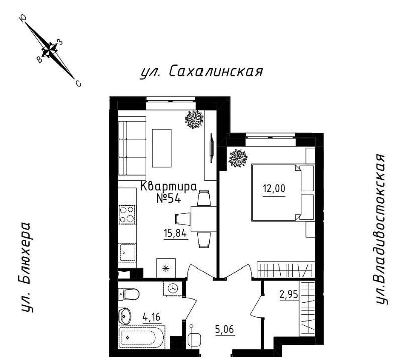 квартира г Екатеринбург Машиностроителей ул Кронштадтская 30 фото 3