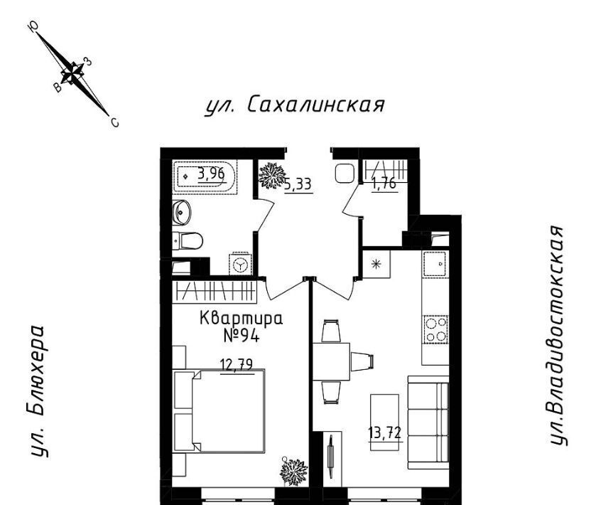 квартира г Екатеринбург Машиностроителей ул Кронштадтская 30 фото 3