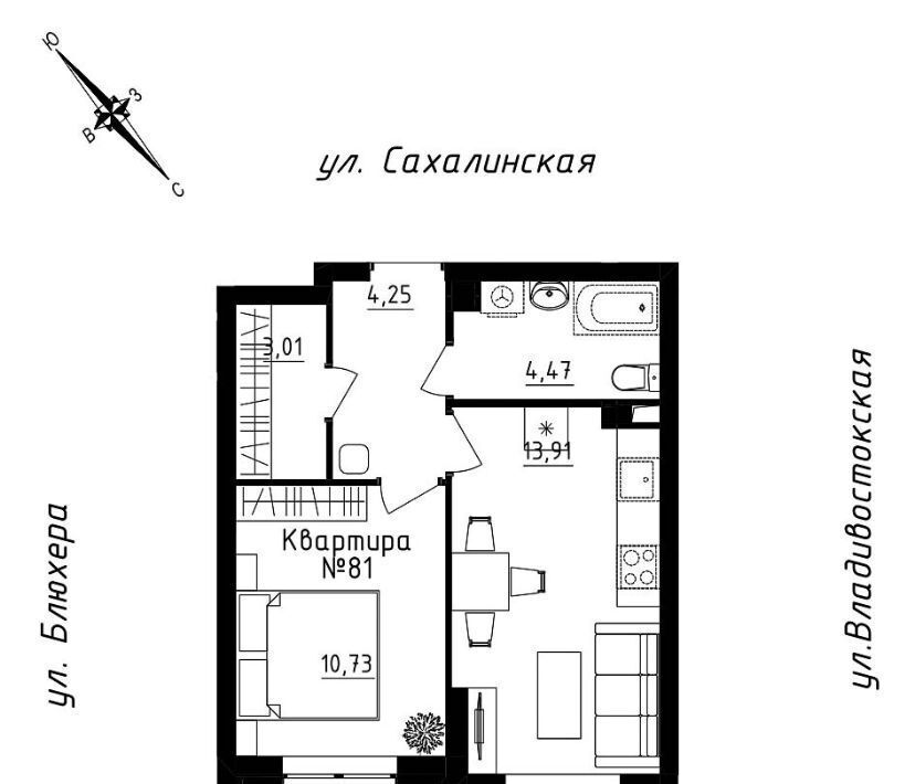 квартира г Екатеринбург Машиностроителей ул Кронштадтская 30 фото 3