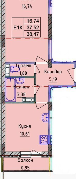 квартира г Ярославль ул Брагинская 18к/4 фото 1