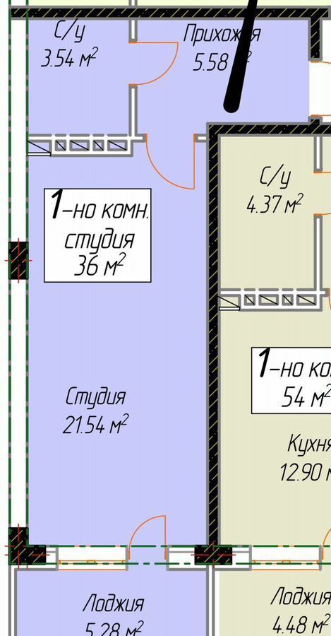 квартира г Махачкала р-н Ленинский Маковая ул., 9 фото 4