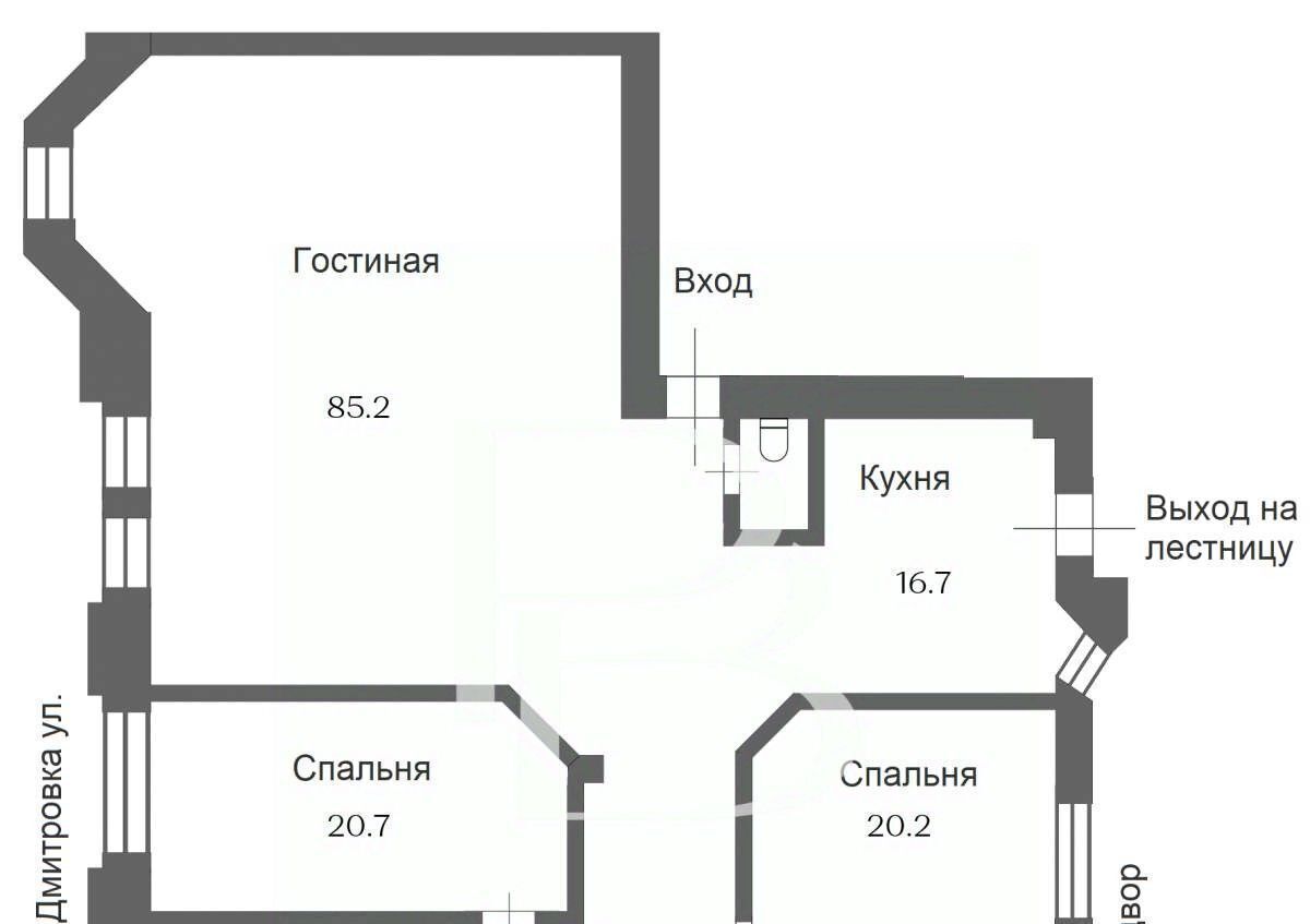 квартира г Москва метро Маяковская ул Малая Дмитровка 23/15с 1 фото 2