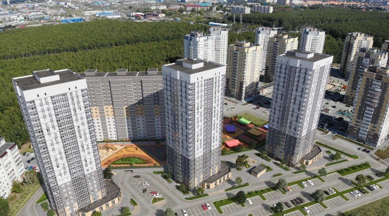 квартира г Тюмень р-н Центральный ЖК «Горизонт» фото 3