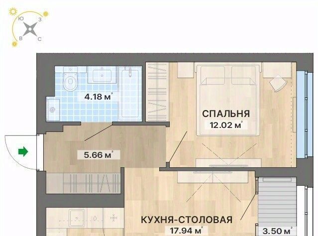 квартира г Екатеринбург Геологическая пер Ударников 33 фото 1