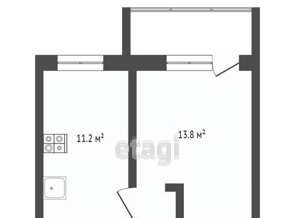 квартира г Чита р-н Центральный ул Бабушкина 99б фото 2
