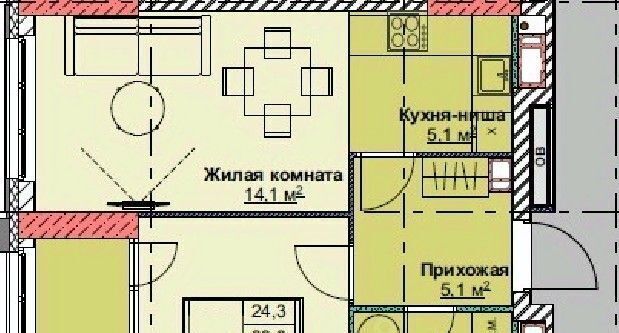 р-н Первомайский ЖК Каштановый двор 1/5 фото