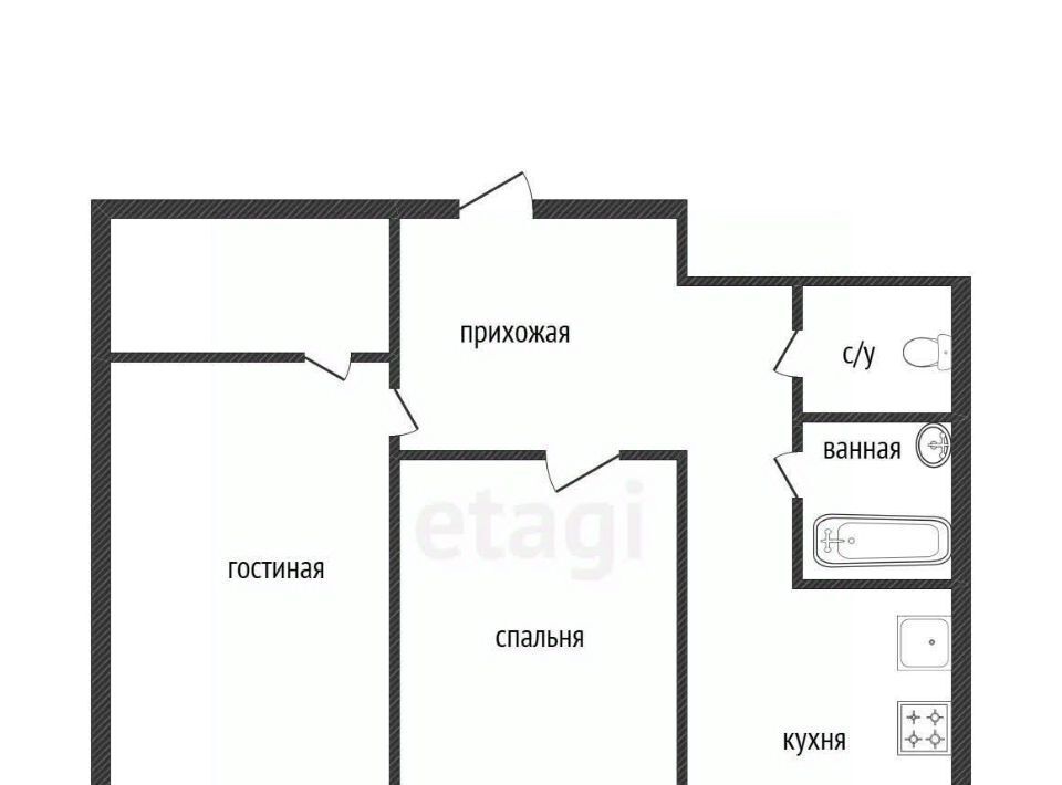 квартира г Белгород Восточный пер 1-й Мичуринский 2а фото 2