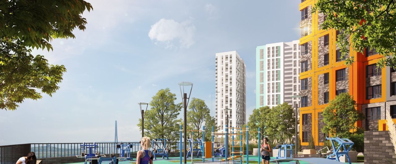 квартира г Владивосток р-н Первомайский ЖК Каштановый двор 1/5 фото 11