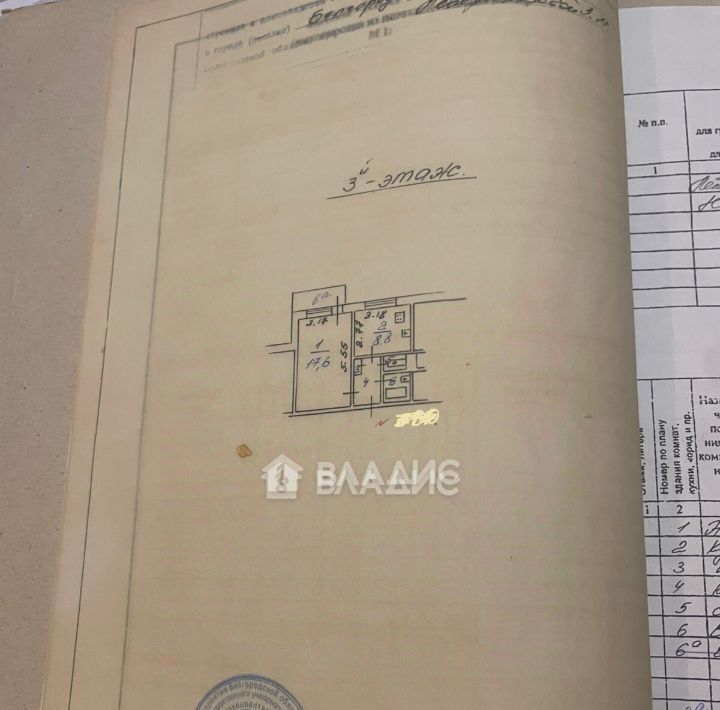 квартира г Белгород Западный ул Губкина 39 фото 8