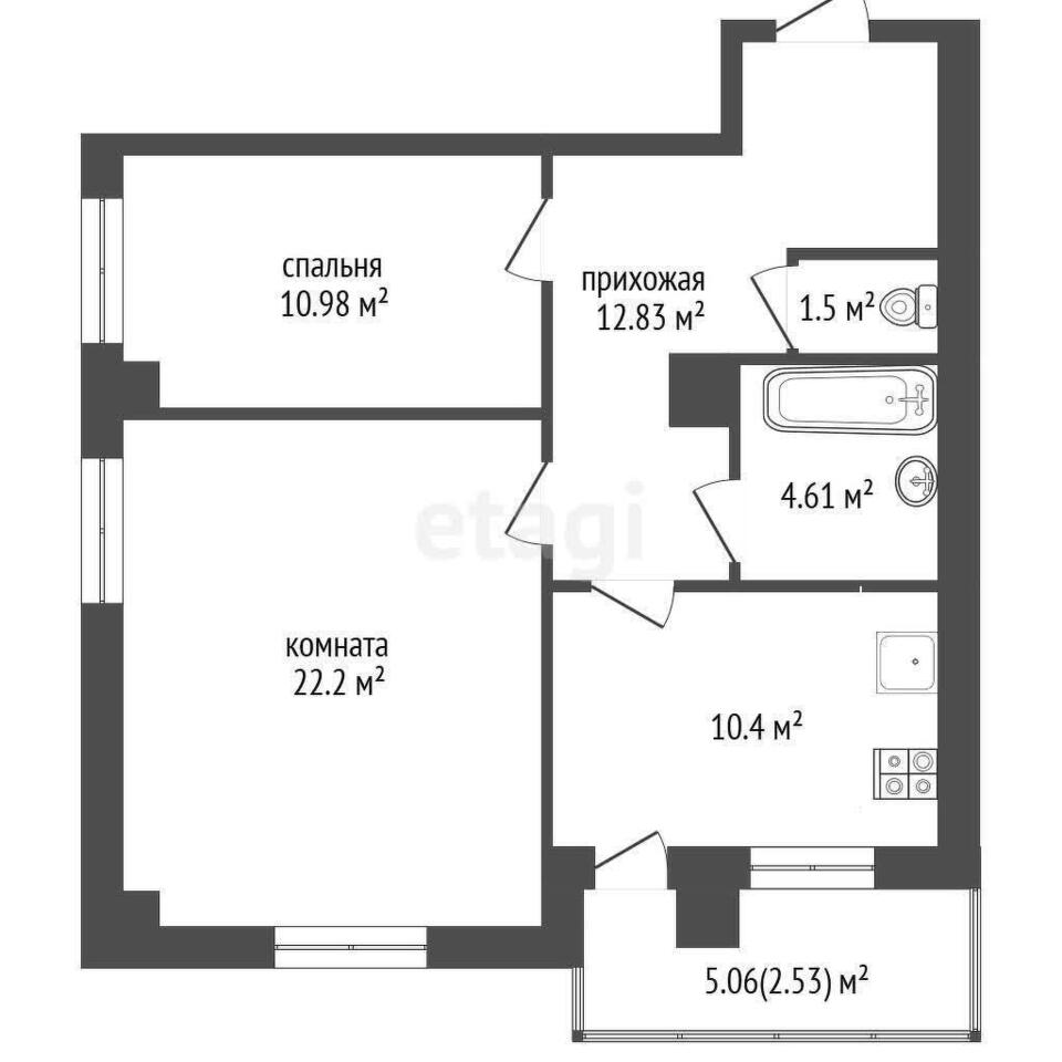 квартира г Якутск ул Свердлова 16/2 фото 1