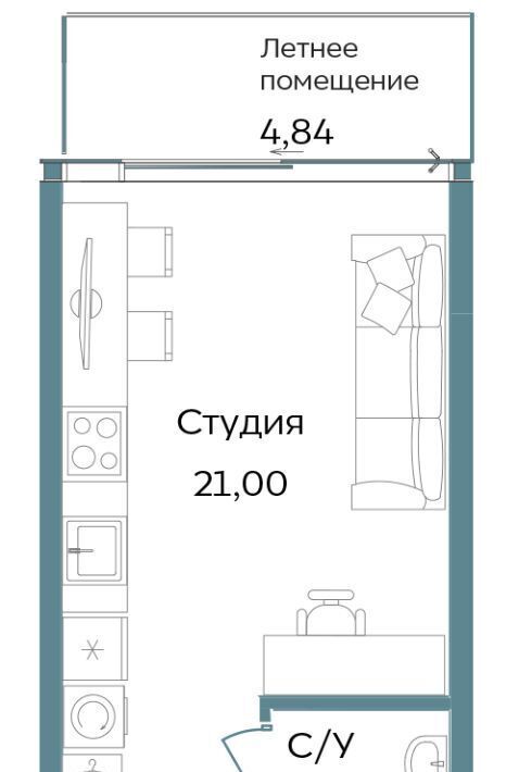 квартира г Саки ул Морская TEMPO фото 1