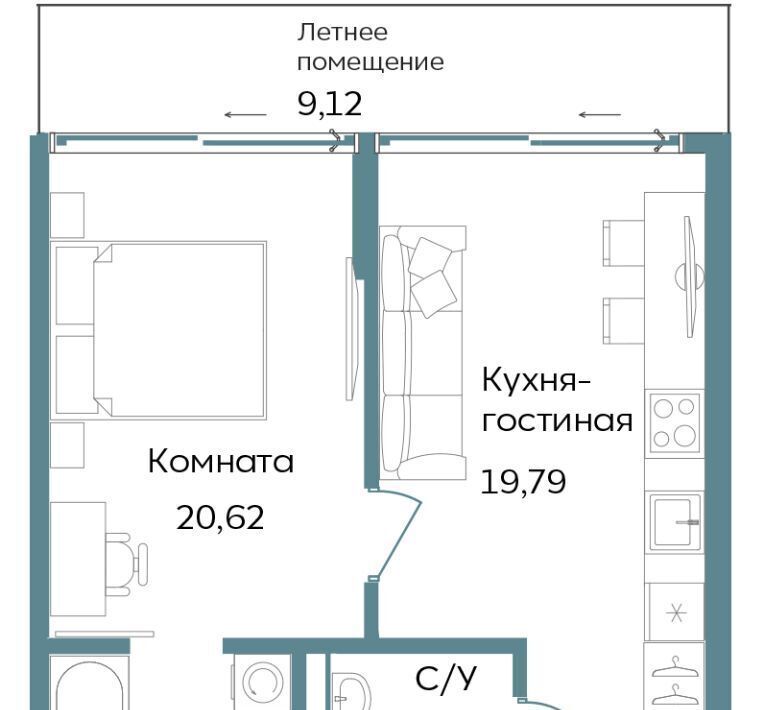квартира г Саки ул Морская TEMPO фото 1