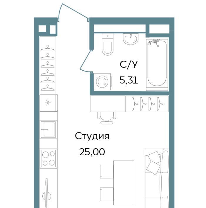 квартира г Саки ул Морская TEMPO фото 1