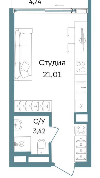 квартира г Саки курортный кластер Темпо фото 1
