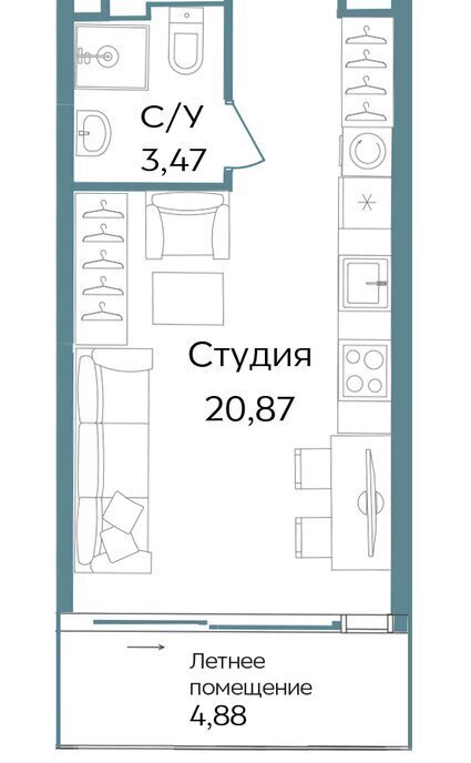 квартира г Саки курортный кластер Темпо фото 1