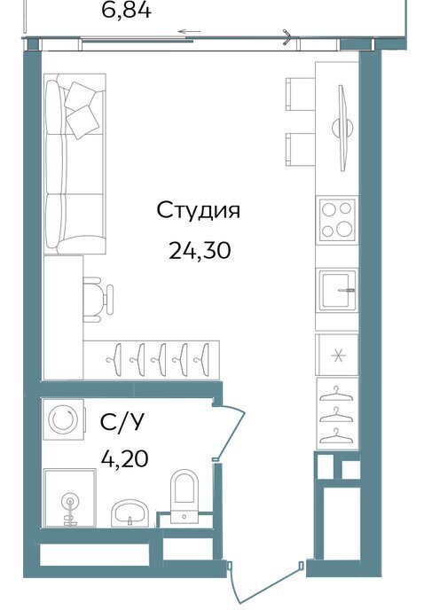 квартира г Саки курортный кластер Темпо фото 1