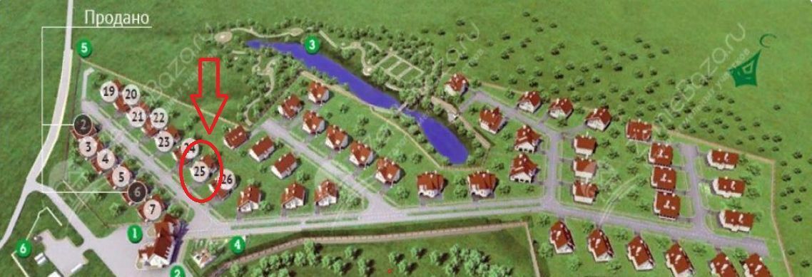 дом г Самара р-н Красноглинский Царев Град кп, 25 фото 1