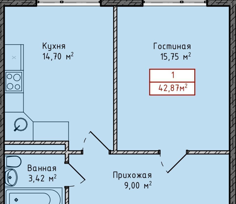 квартира г Махачкала р-н Кировский ул Даганова 139 Кировский внутригородской район фото 1