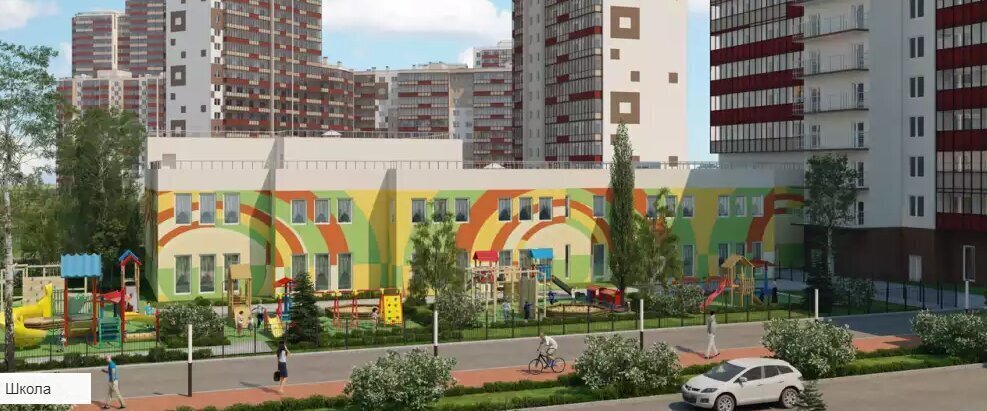 квартира г Кудрово Южное Кудрово ул Центральная 54к/1 Улица Дыбенко фото 3