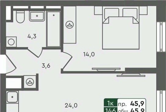 квартира г Курган п Заозерный жилрайон фото 1