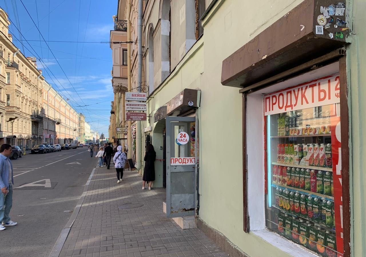 торговое помещение г Санкт-Петербург метро Сенная Площадь ул Гороховая 33 фото 3
