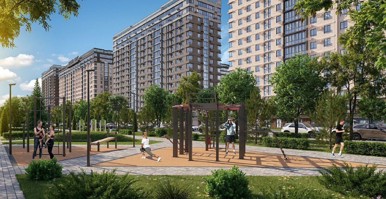 квартира г Краснодар р-н Прикубанский ул им. Марины Цветаевой 1 Мкр. «DOGMA PARK» Мкр. «DOGMA PARK» Догма Парк фото 8
