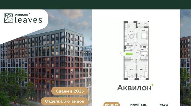 Аквилон Ливз 2 жилой комплекс фото