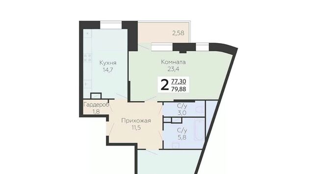 микрорайон Красная Горка ул Садовая 3к/1 Силикатная фото