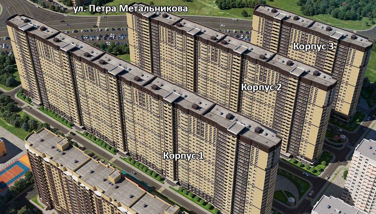квартира г Краснодар р-н Прикубанский ул им. Петра Метальникова 4 фото 8