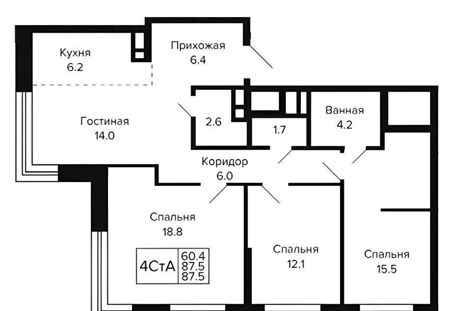 квартира г Новосибирск р-н Октябрьский Золотая Нива ул Грибоедова секц. 1 фото 6