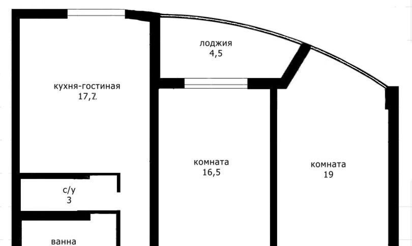 квартира г Санкт-Петербург метро Озерки пр-кт Луначарского 13к/1 округ Сосновское фото 1