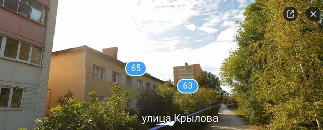 комната р-н Октябрьский ул Крылова 65 фото