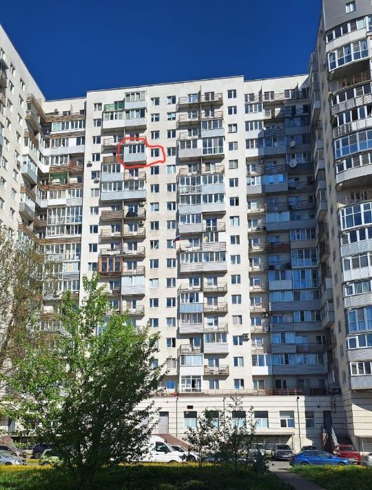 квартира г Санкт-Петербург метро Проспект Славы пр-кт Славы 51 фото 10