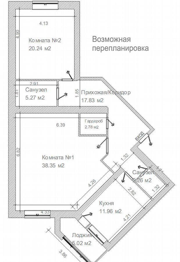 квартира г Волгоград р-н Дзержинский пр-кт Маршала Жукова 98б фото 22