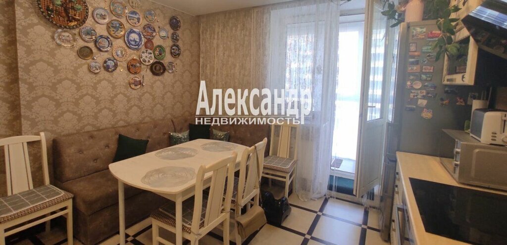 квартира г Колпино ул Загородная 43к/5 метро Рыбацкое фото 21