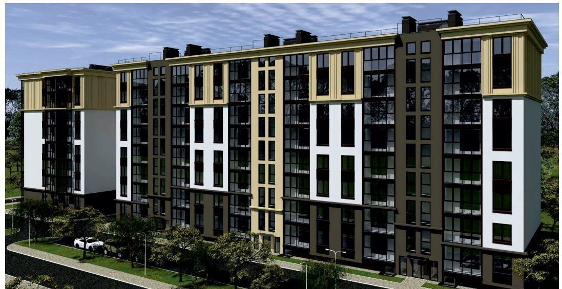 квартира г Калининград р-н Московский ул. Толстикова, д. 36, корп. 2 фото 3