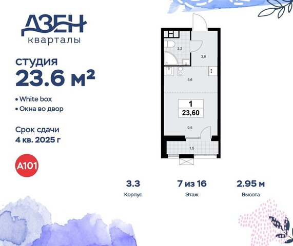 метро Коммунарка метро Новохохловская ТиНАО ЖР «Дзен-кварталы» 3/5 фото