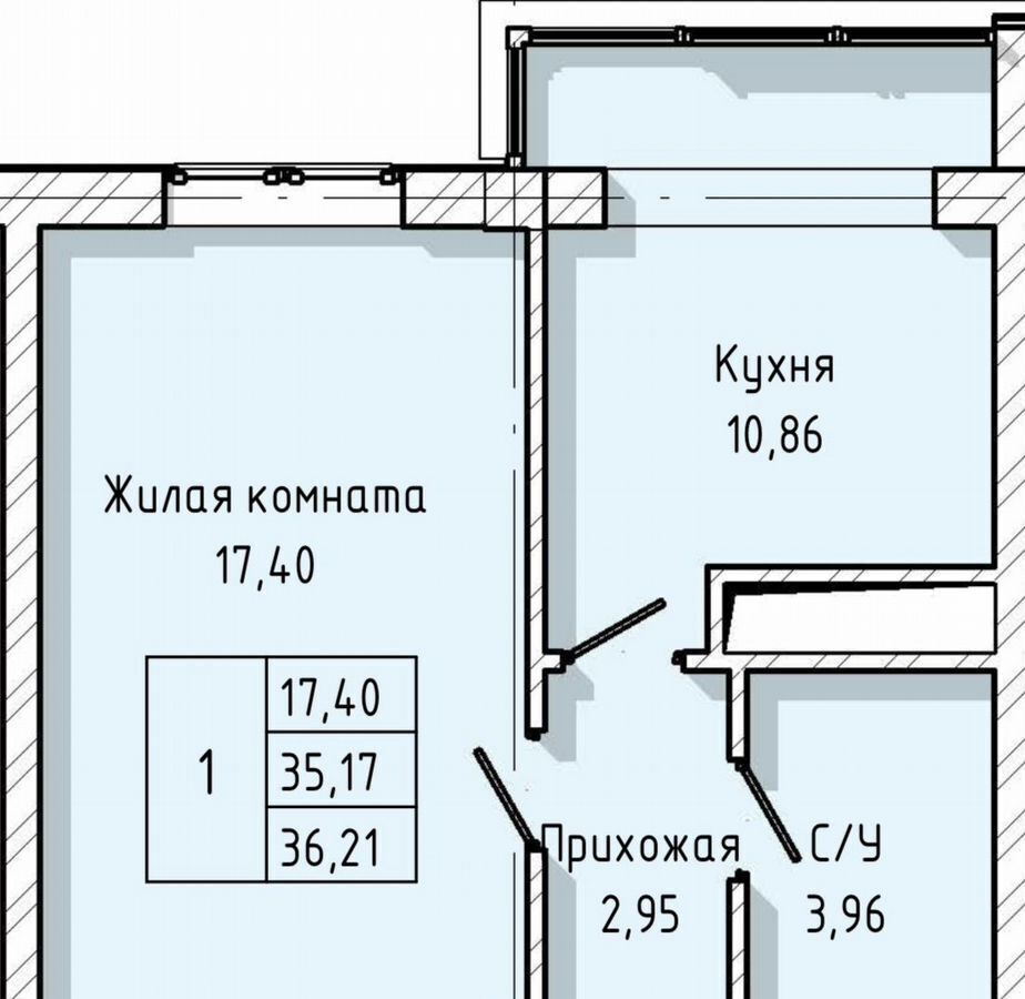 квартира г Нальчик ул Тарчокова 127б фото 2
