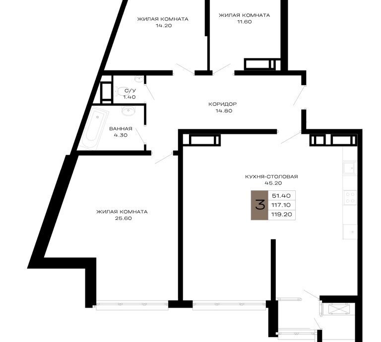 квартира г Краснодар Школьный микрорайон ул Школьная 1 фото 1