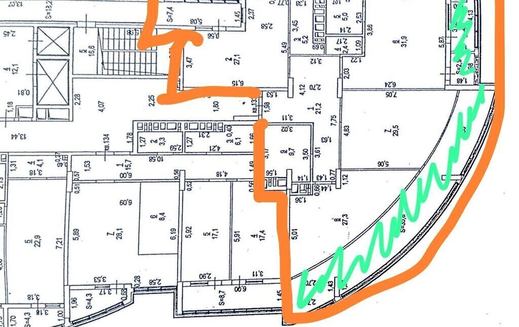 квартира г Ростов-на-Дону пр-кт Буденновский 2а/23б фото 29