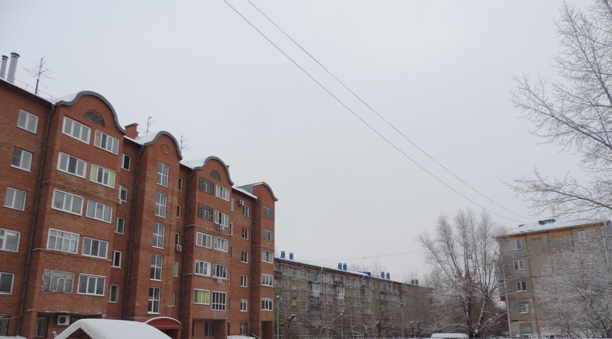 квартира г Омск р-н Центральный ул Багратиона 11б пос. Амурский фото 37