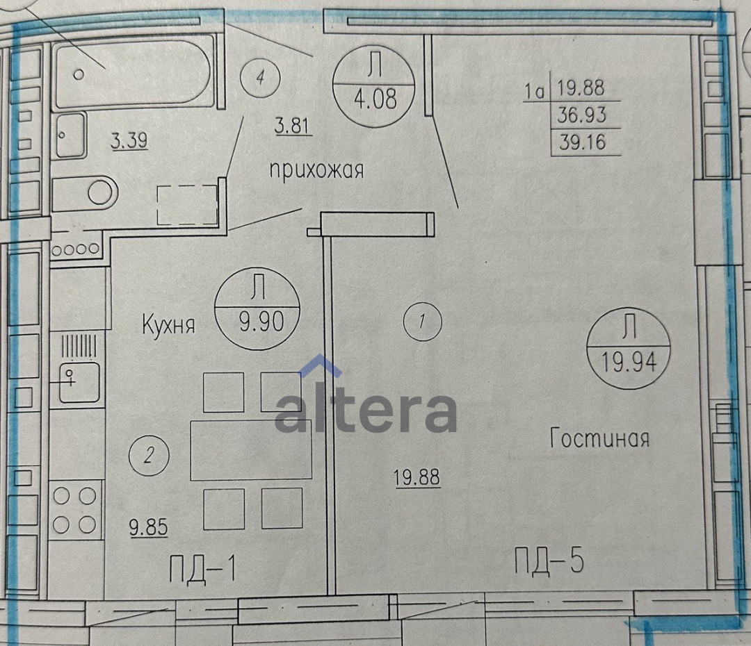 квартира г Казань Козья слобода ул Бондаренко 34 фото 15