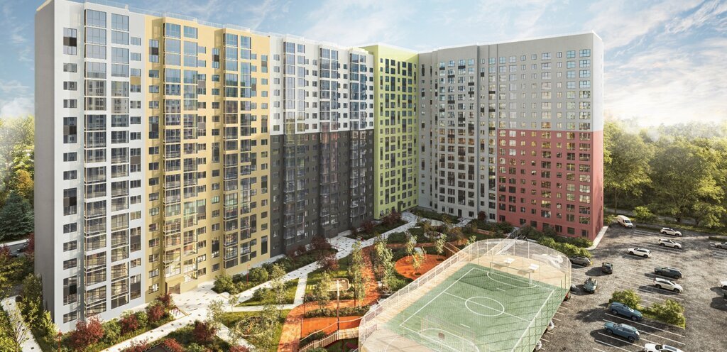 квартира г Курск р-н Сеймский ул Энгельса 115/6 ЖК «Инстеп.Сити» фото 2