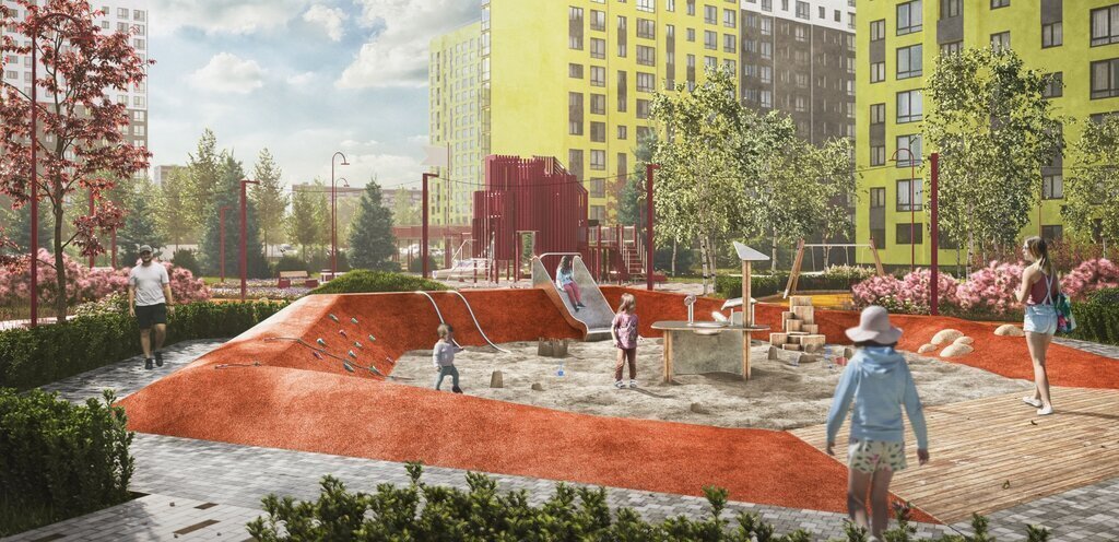 квартира г Курск р-н Сеймский ул Энгельса 115/6 ЖК «Инстеп.Сити» фото 5